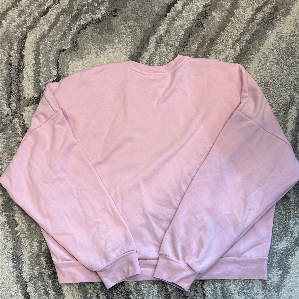 adidas Light Pink Crewneck Sweatshirt - Picture 5 of 5